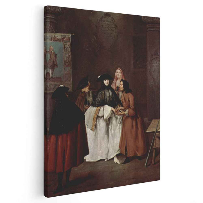 The Fortune Teller by Pietro Longhi