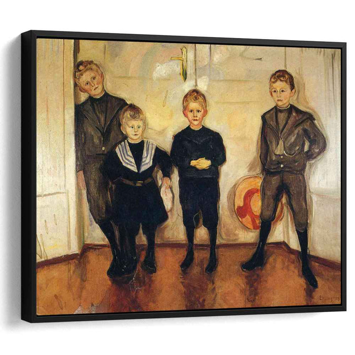 The Four Sons of Dr. Linde (1903) by Edvard Munch