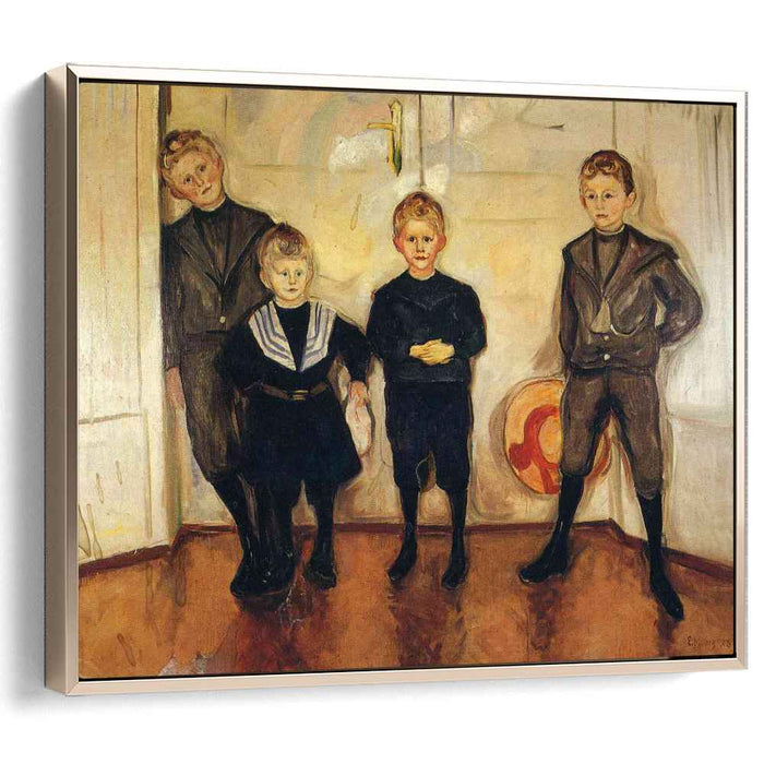 The Four Sons of Dr. Linde (1903) by Edvard Munch