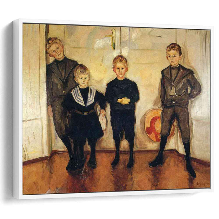 The Four Sons of Dr. Linde (1903) by Edvard Munch