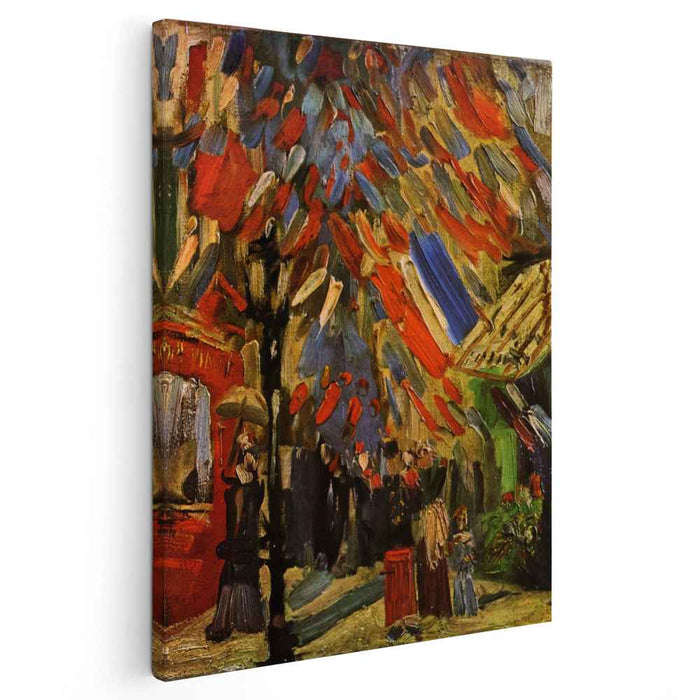The Fourteenth of July Celebration in Paris (1886) by Vincent van Gogh