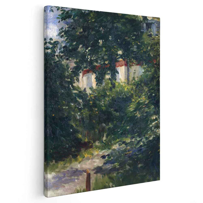 The garden around Manet's house (1882) by Edouard Manet