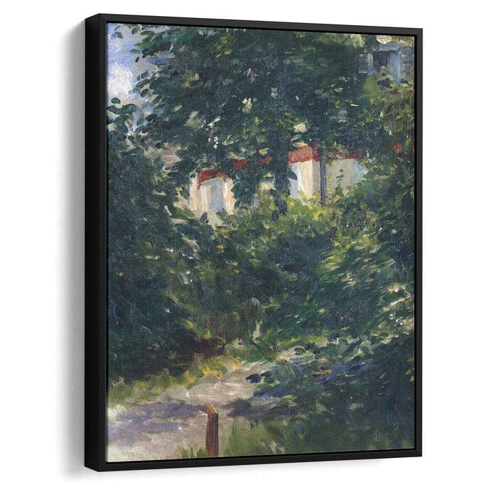 The garden around Manet's house (1882) by Edouard Manet