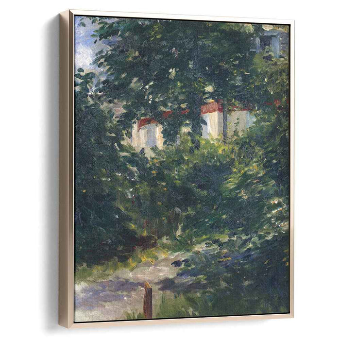 The garden around Manet's house (1882) by Edouard Manet