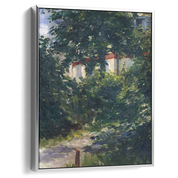 The garden around Manet's house (1882) by Edouard Manet