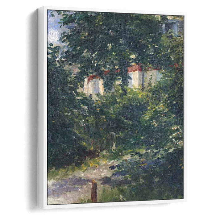 The garden around Manet's house (1882) by Edouard Manet