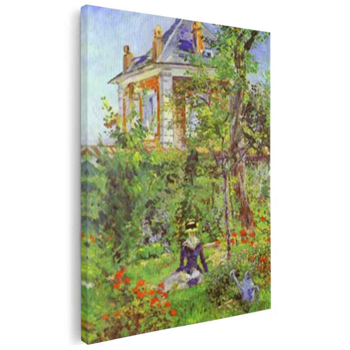 The Garden at Bellevue (1880) by Edouard Manet