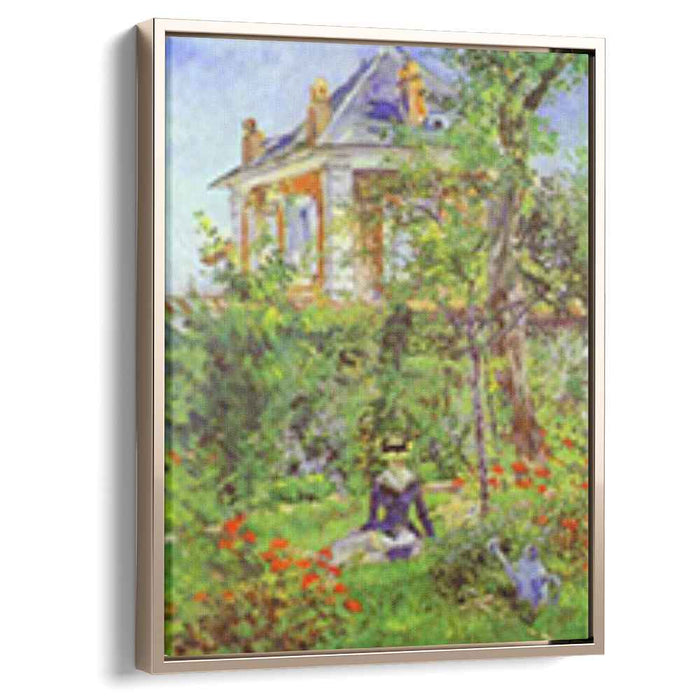 The Garden at Bellevue (1880) by Edouard Manet
