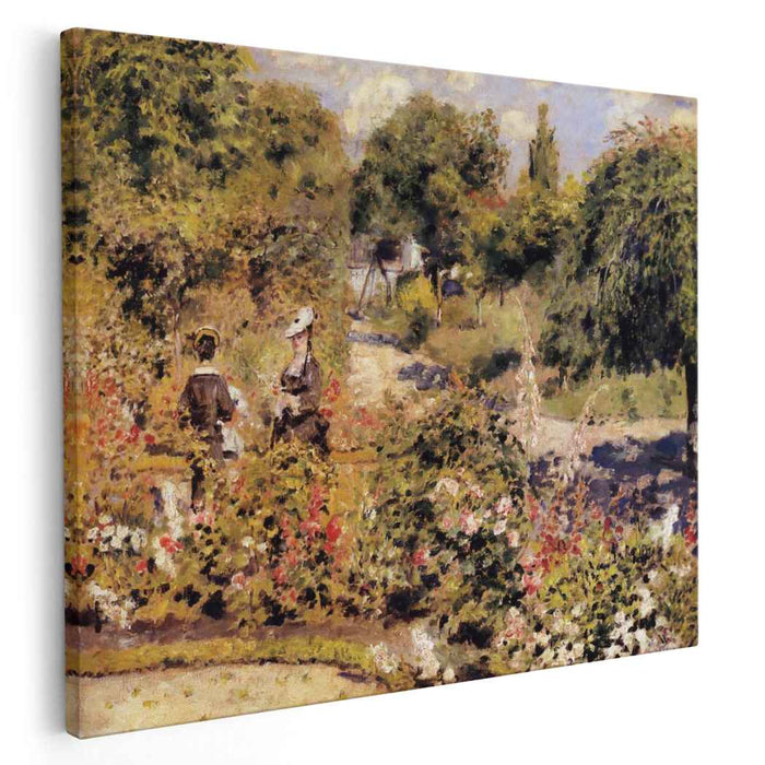 The Garden at Fontenay (1874) by Pierre-Auguste Renoir