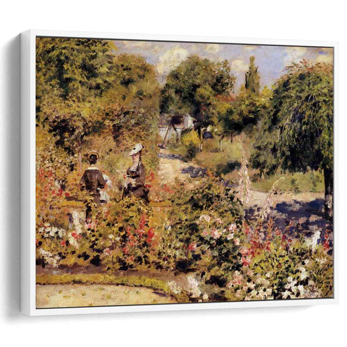 The Garden at Fontenay (1874) by Pierre-Auguste Renoir