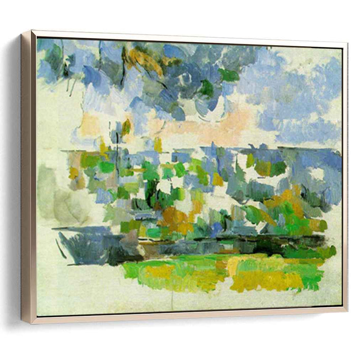 The Garden at Les Lauves (1906) by Paul Cezanne