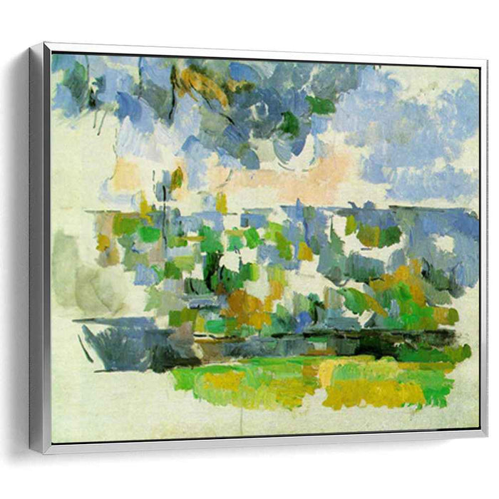 The Garden at Les Lauves (1906) by Paul Cezanne