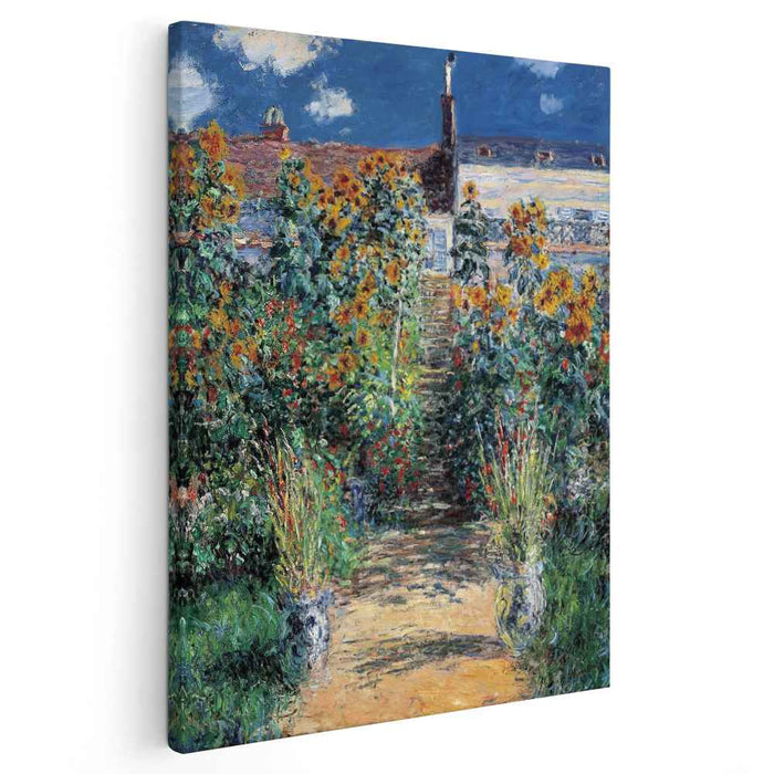 The Garden at Vetheuil (1881) by Claude Monet