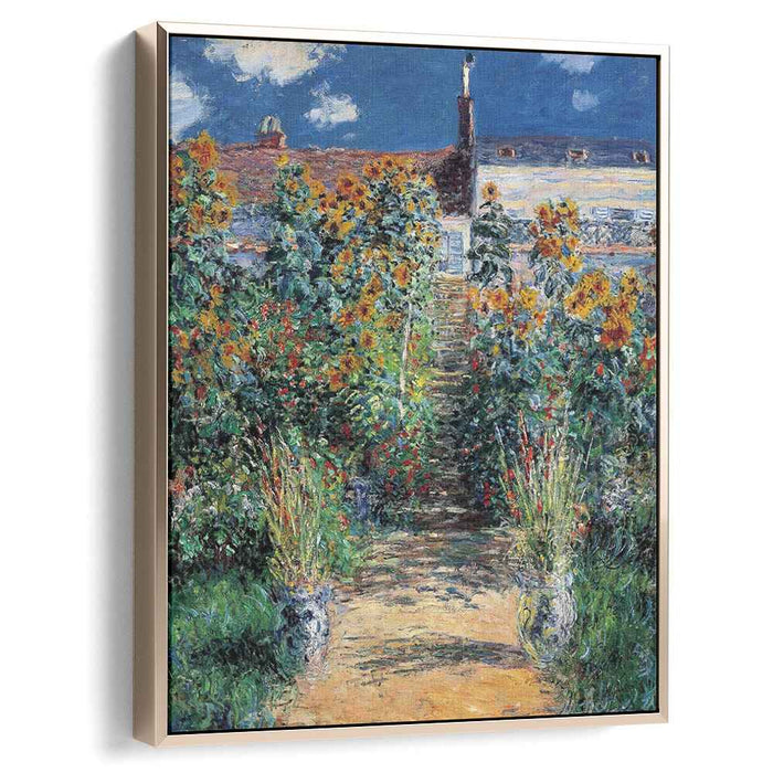 The Garden at Vetheuil (1881) by Claude Monet