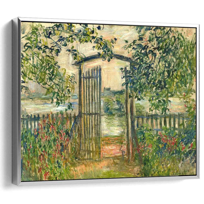 The Garden Gate at Vetheuil (1881) by Claude Monet