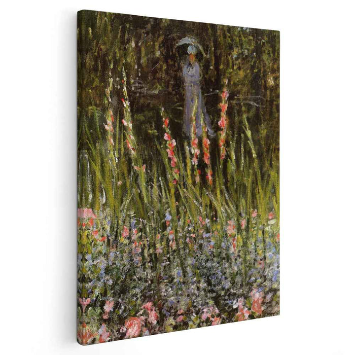 The Garden Gate at Vetheuil (1876) by Claude Monet