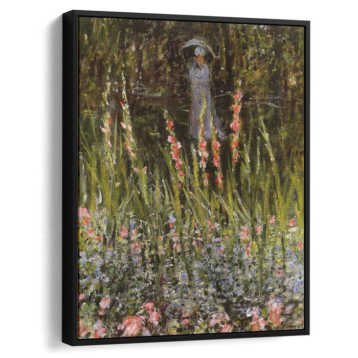 The Garden Gate at Vetheuil (1876) by Claude Monet