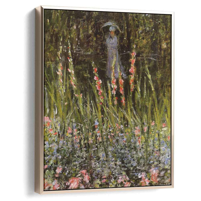 The Garden Gate at Vetheuil (1876) by Claude Monet