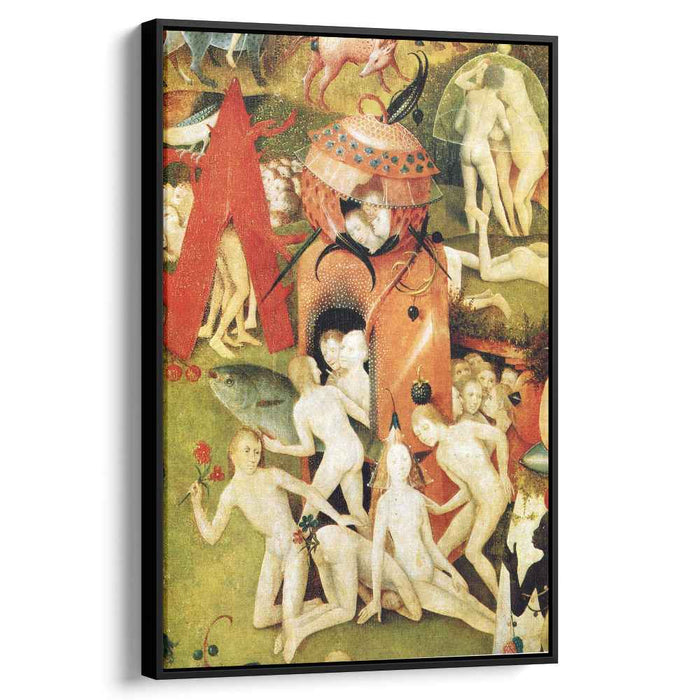 The Garden of Earthly Delights (detail) (1500) by Hieronymus Bosch