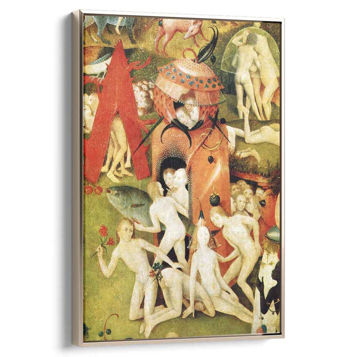 The Garden of Earthly Delights (detail) (1500) by Hieronymus Bosch