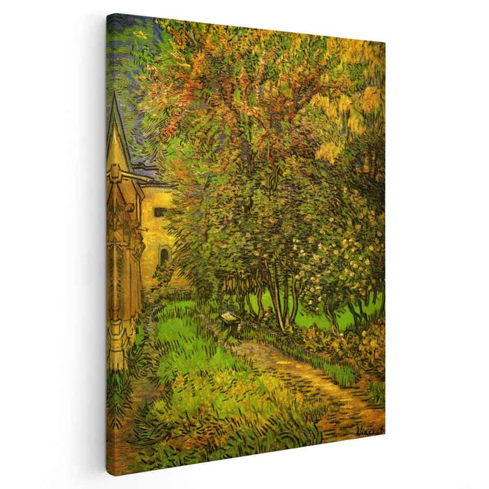 The Garden of Saint-Paul Hospital (1889) by Vincent van Gogh