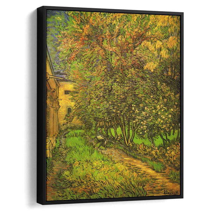 The Garden of Saint-Paul Hospital (1889) by Vincent van Gogh