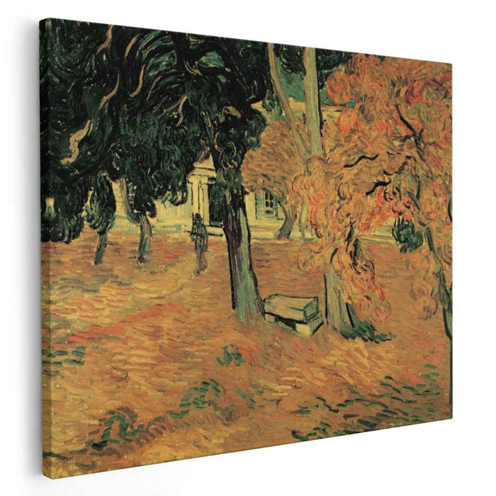 The Garden of Saint-Paul Hospital (1889) by Vincent van Gogh