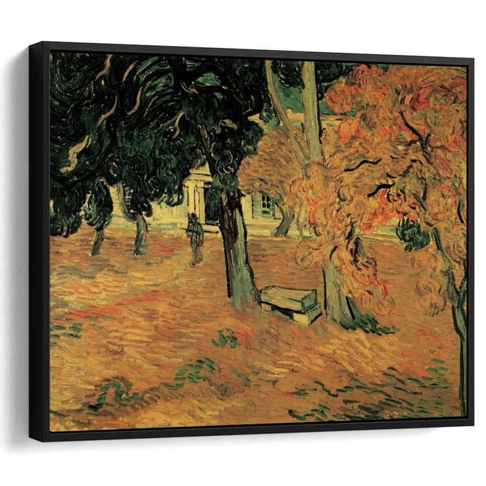 The Garden of Saint-Paul Hospital (1889) by Vincent van Gogh