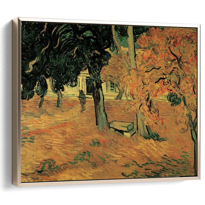 The Garden of Saint-Paul Hospital (1889) by Vincent van Gogh