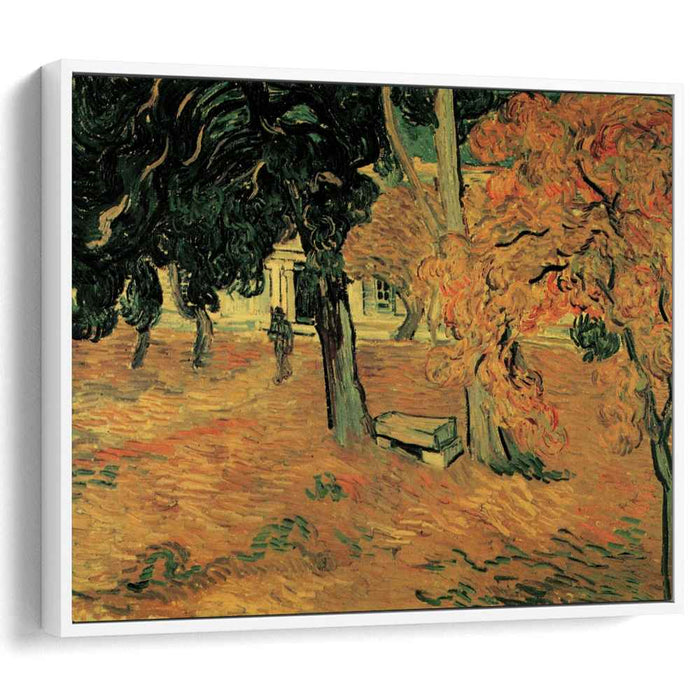 The Garden of Saint-Paul Hospital (1889) by Vincent van Gogh