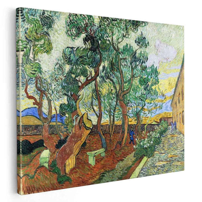 The Garden of St. Paul's Hospital at St. Remy (1889) by Vincent van Gogh