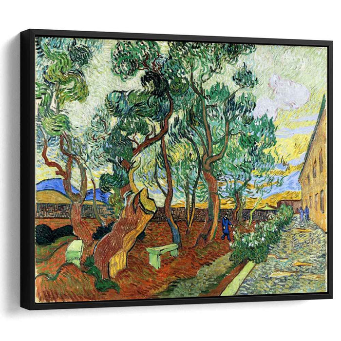 The Garden of St. Paul's Hospital at St. Remy (1889) by Vincent van Gogh