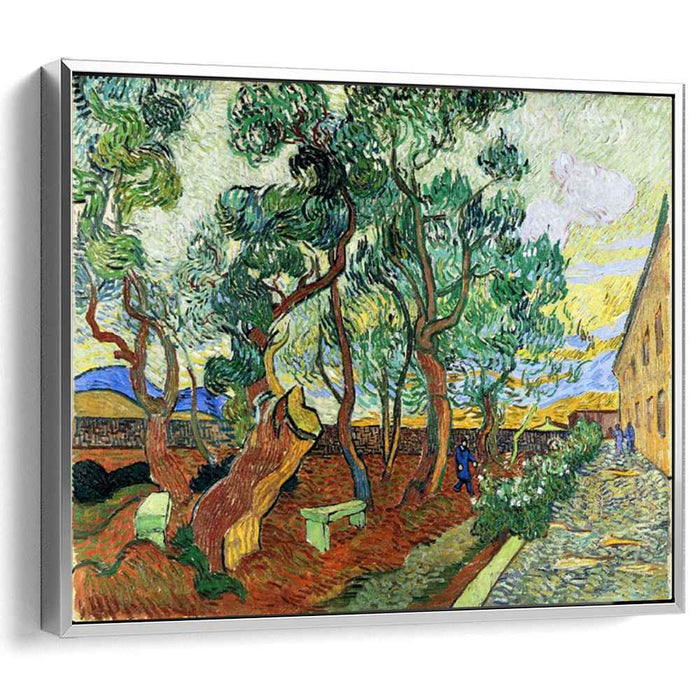 The Garden of St. Paul's Hospital at St. Remy (1889) by Vincent van Gogh