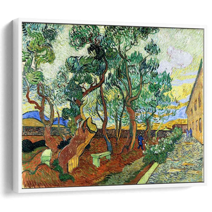 The Garden of St. Paul's Hospital at St. Remy (1889) by Vincent van Gogh