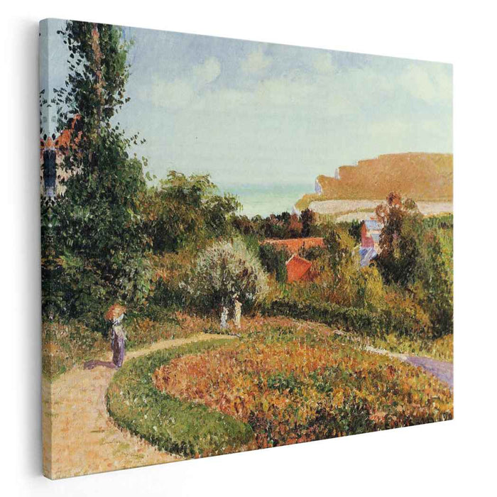 The Garden of the Hotel Berneval (1900) by Camille Pissarro