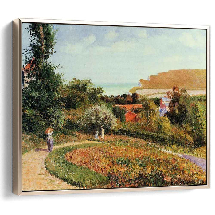 The Garden of the Hotel Berneval (1900) by Camille Pissarro