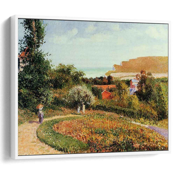 The Garden of the Hotel Berneval (1900) by Camille Pissarro
