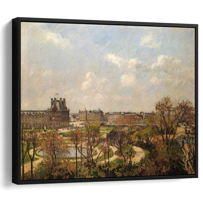 The Garden of the Tuileries, Morning, Spring by Camille Pissarro
