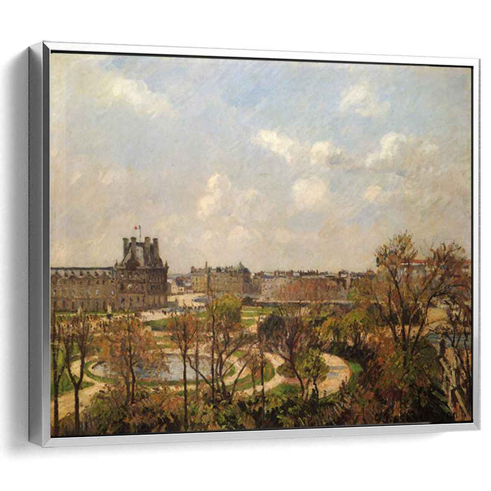 The Garden of the Tuileries, Morning, Spring by Camille Pissarro