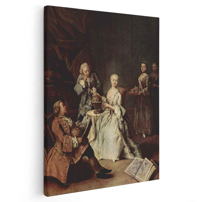 The Geography Lesson by Pietro Longhi