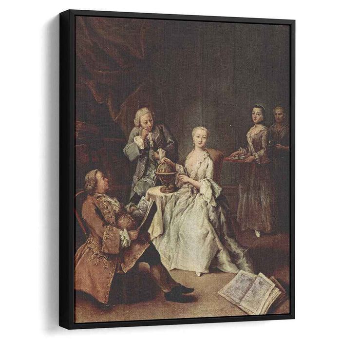 The Geography Lesson by Pietro Longhi