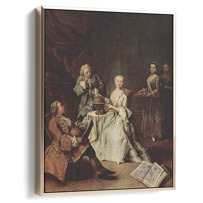 The Geography Lesson by Pietro Longhi