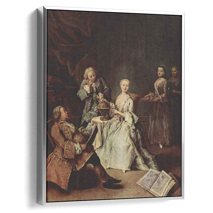 The Geography Lesson by Pietro Longhi