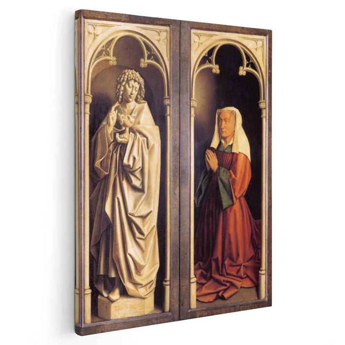 The Ghent Altar (detail) (1432) by Jan van Eyck