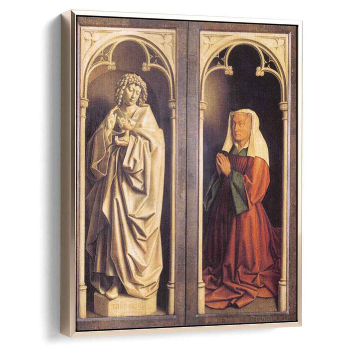 The Ghent Altar (detail) (1432) by Jan van Eyck