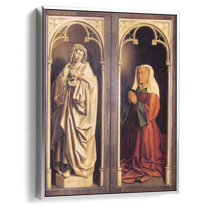 The Ghent Altar (detail) (1432) by Jan van Eyck