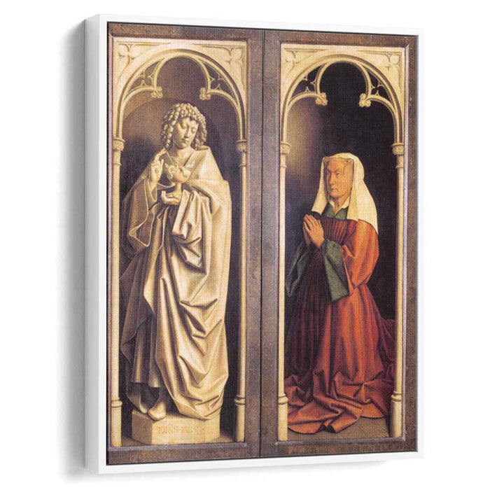 The Ghent Altar (detail) (1432) by Jan van Eyck