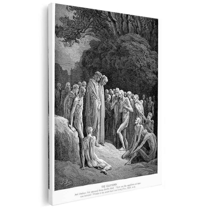 The Gluttons by Gustave Dore
