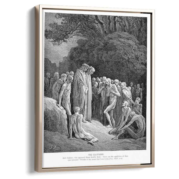 The Gluttons by Gustave Dore