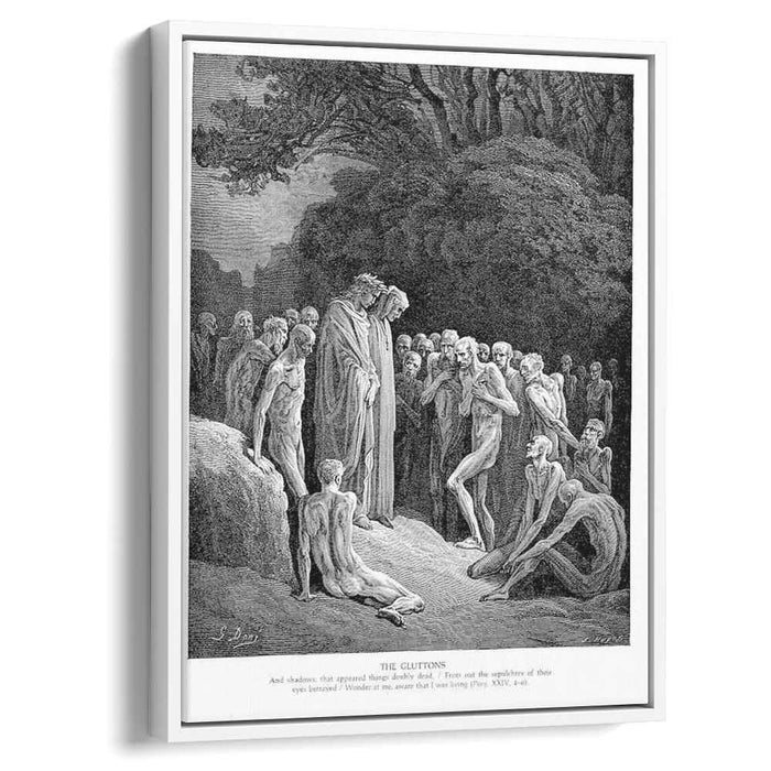 The Gluttons by Gustave Dore